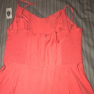 brand new coral dress